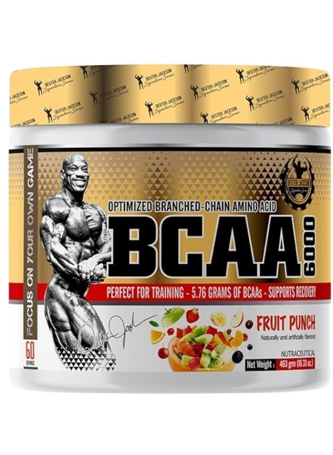 دكستر جاكسون ديكستر جاكسون BCAA 6000 بنكهة العصير الفواكه 60 حصة - Image 1